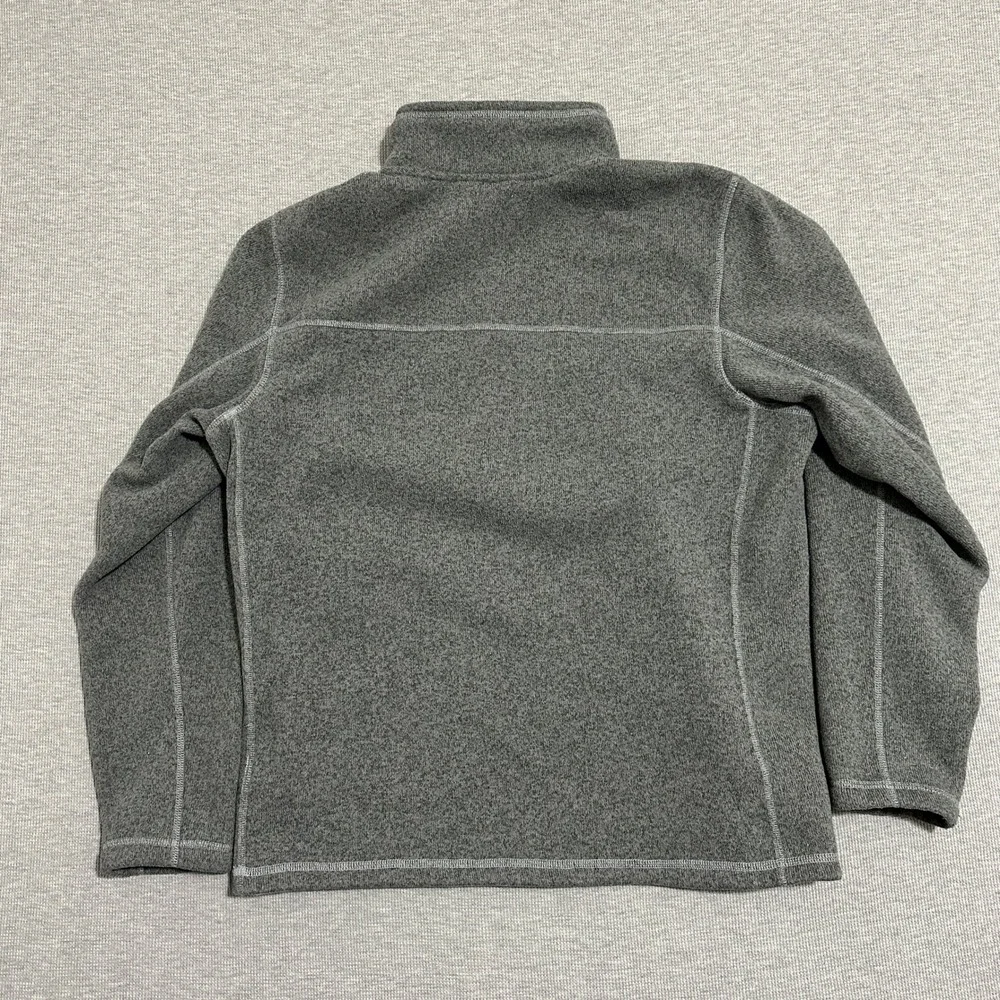 The North Face Gordon Lyons 1/4 Zip Fleece Pullover Heather‎ Grey Mens Size XL